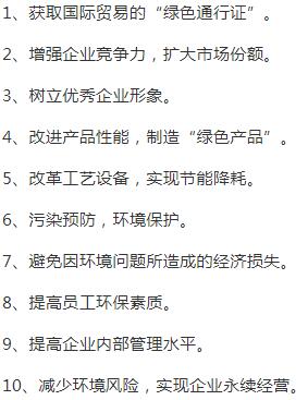 盤錦
ISO14000認證意義